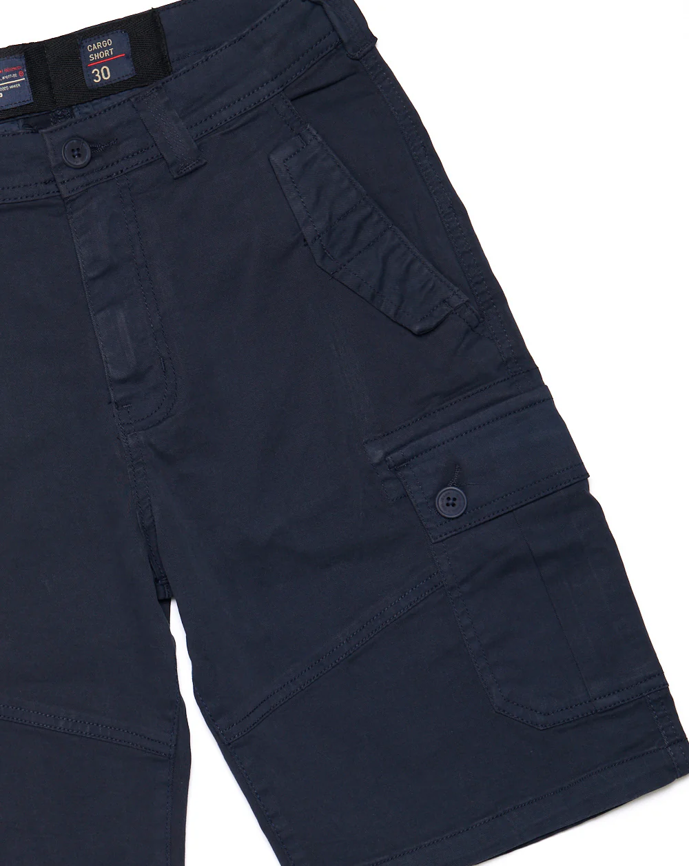 80s Casual Classics Benson Cargo Shorts Navy - Image 3