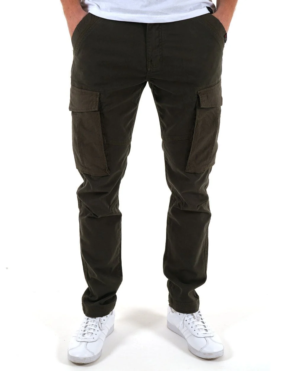 80s Casual Classics Blade Cargo Pants Olive Green