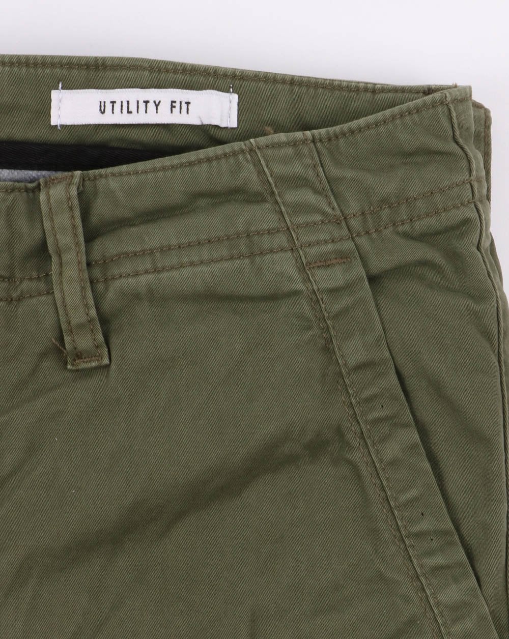 80s Casual Classics Cargo Trousers Army - Image 3