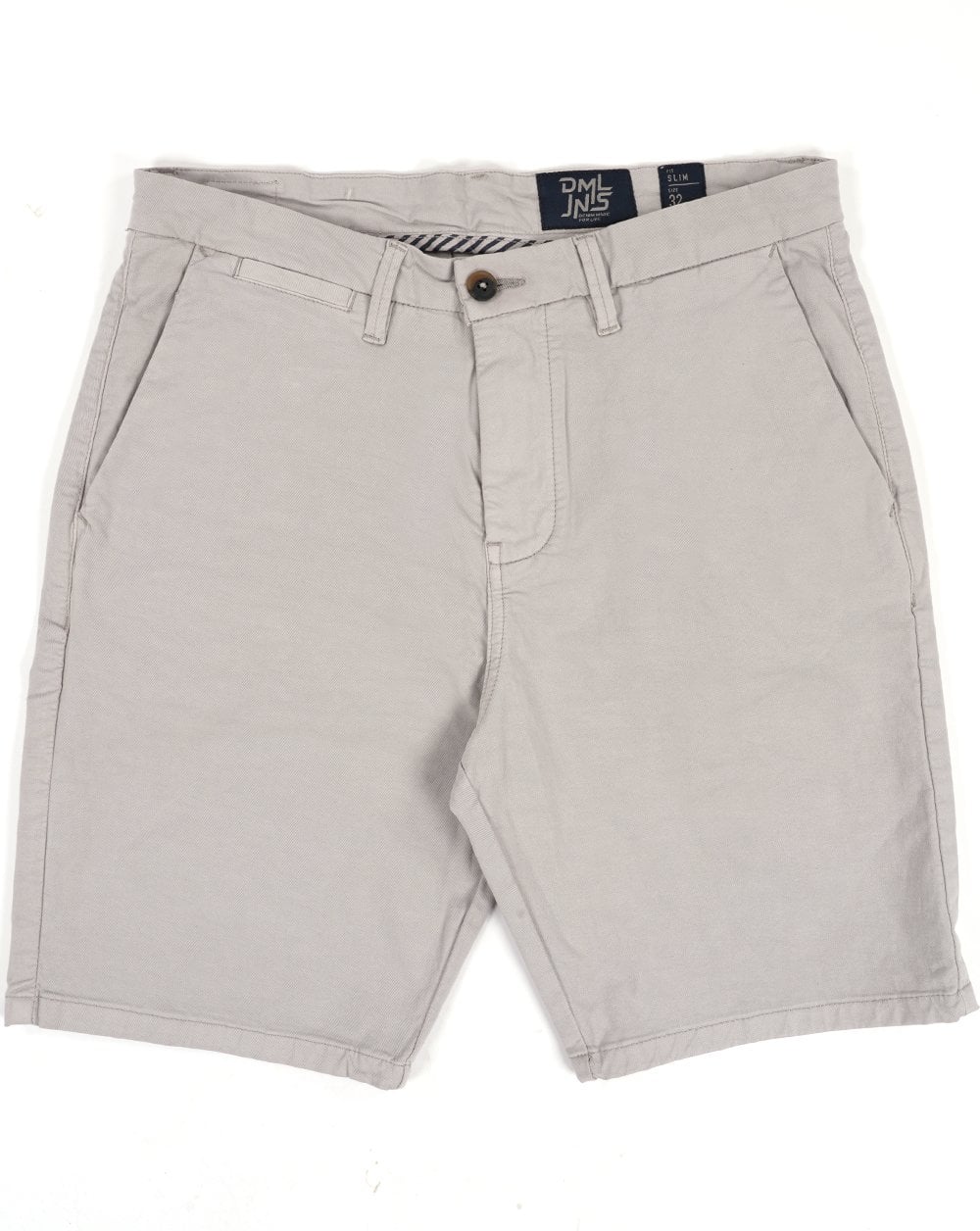 80s Casual Classics Chino Shorts Silver Grey - Image 2