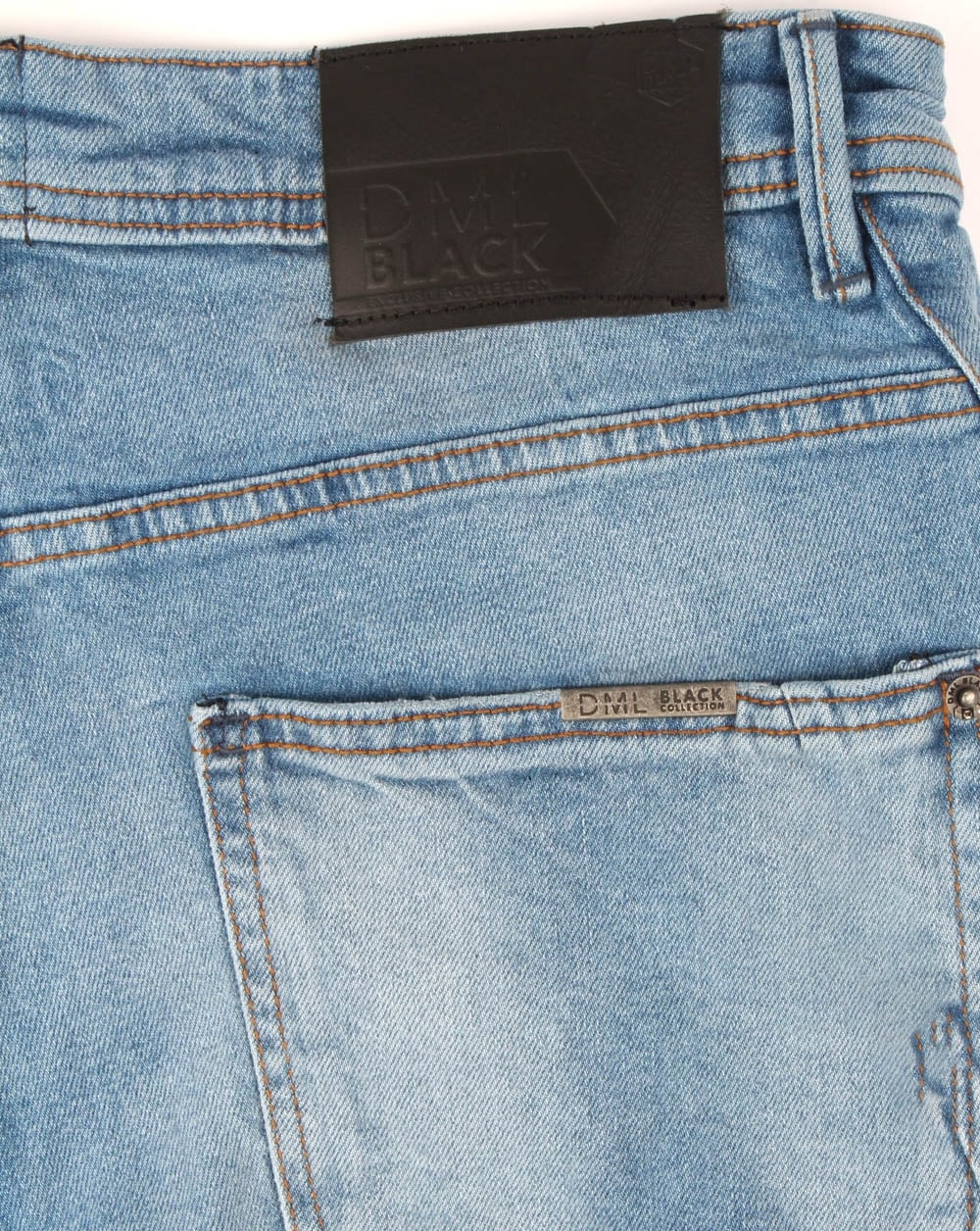 80s Casual Classics Denim Shorts Light Wash - Image 4