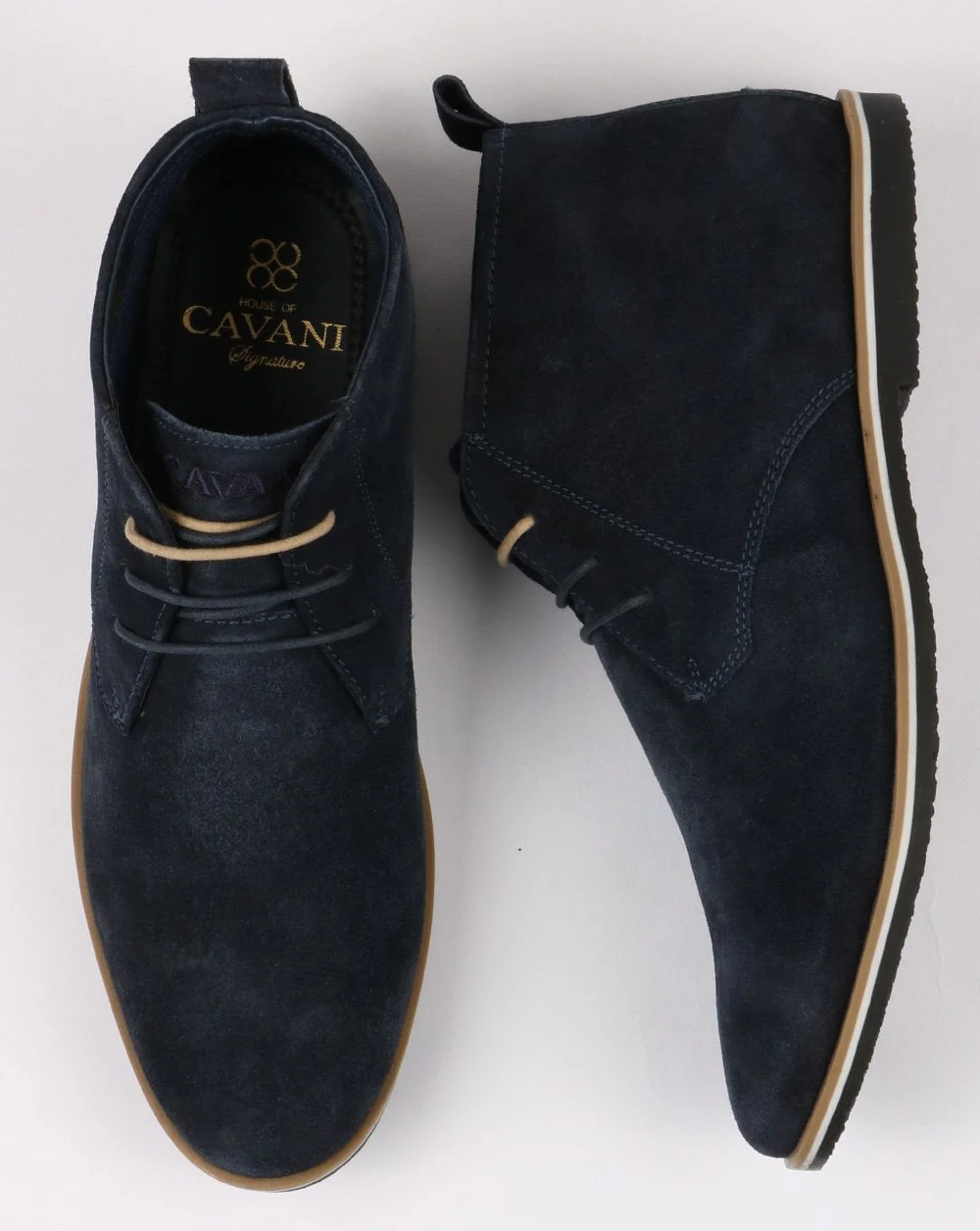 80s Casual Classics Desert Boots Navy - Image 2