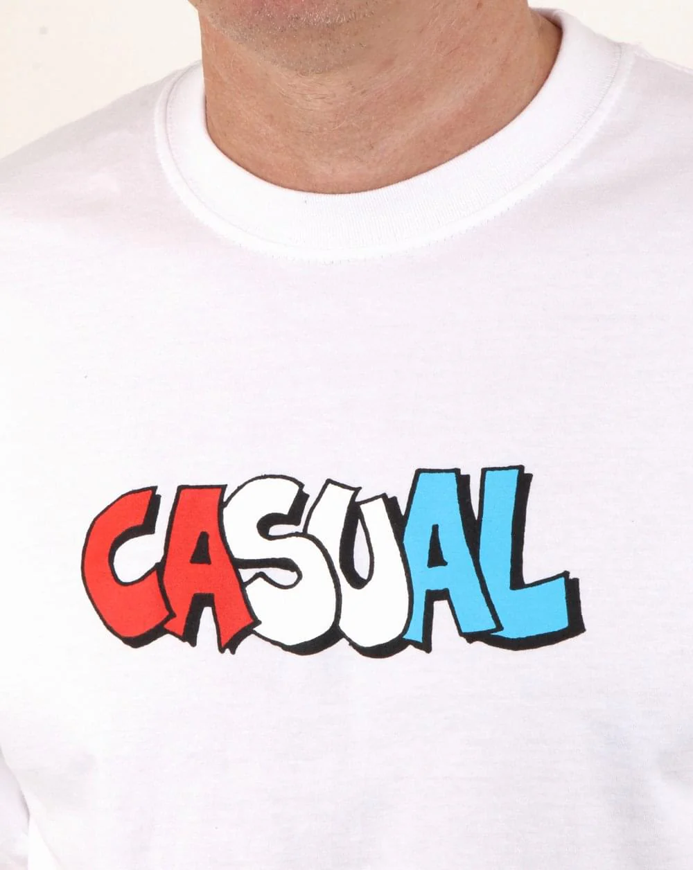 80s Casual Classics Graffiti T Shirt White - Image 2