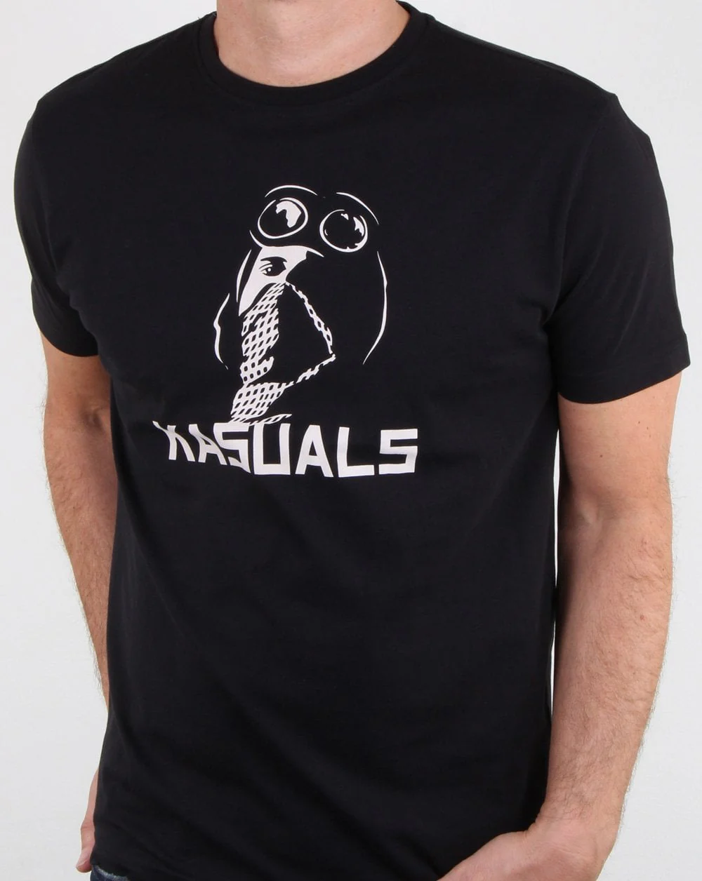 80s Casual Classics Kasuals T Shirt Black - Image 3