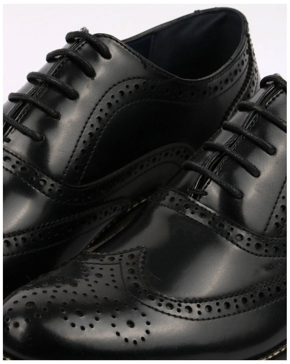 80s Casual Classics Oxford Brogues Black - Image 4