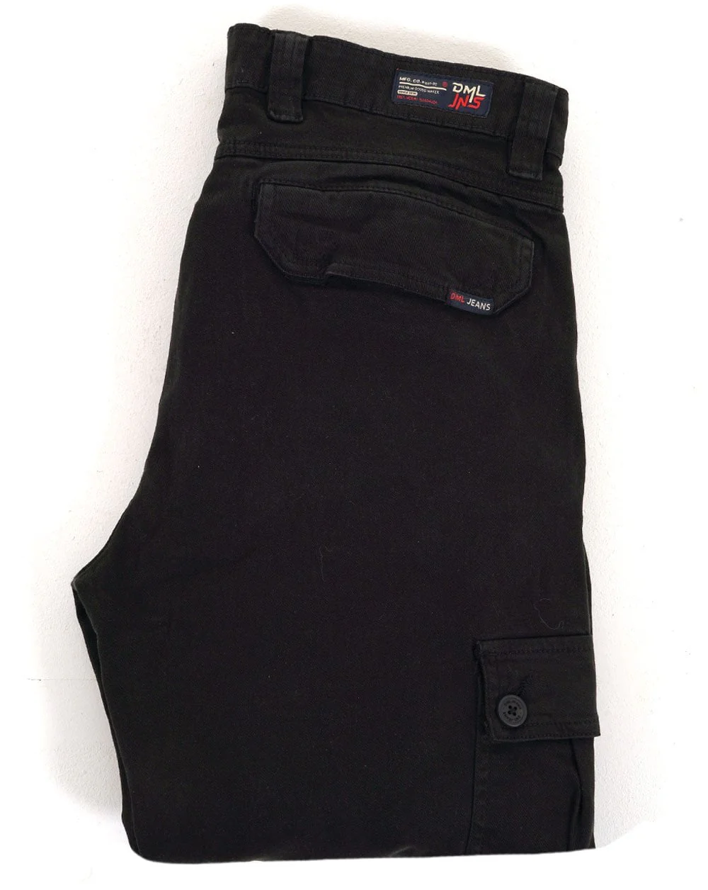 80s Casual Classics Oxford Cargo Pant Black - Image 2