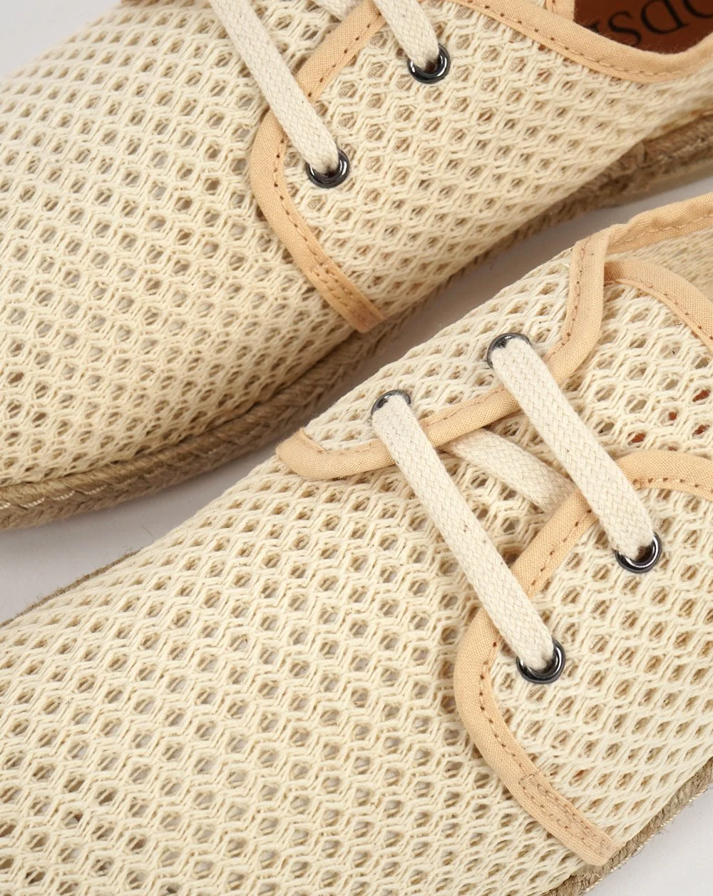 80s Casual Classics Paulo Mesh Lace Up Cream - Image 2