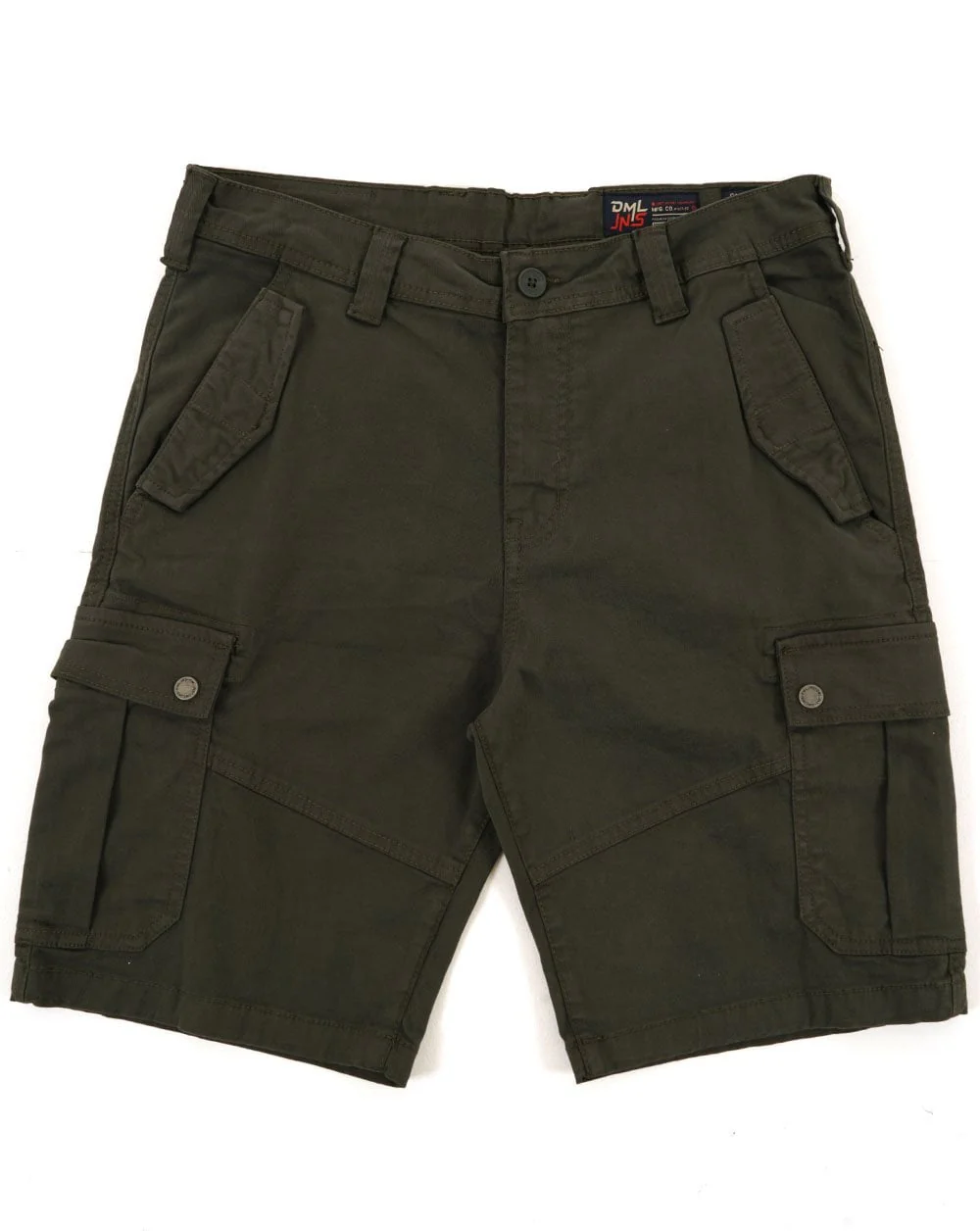 80s Casual Classics Peak Cargo Shorts Olive Green