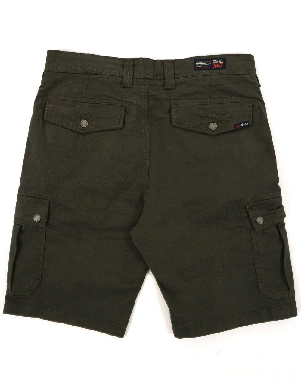 80s Casual Classics Peak Cargo Shorts Olive Green - Image 2