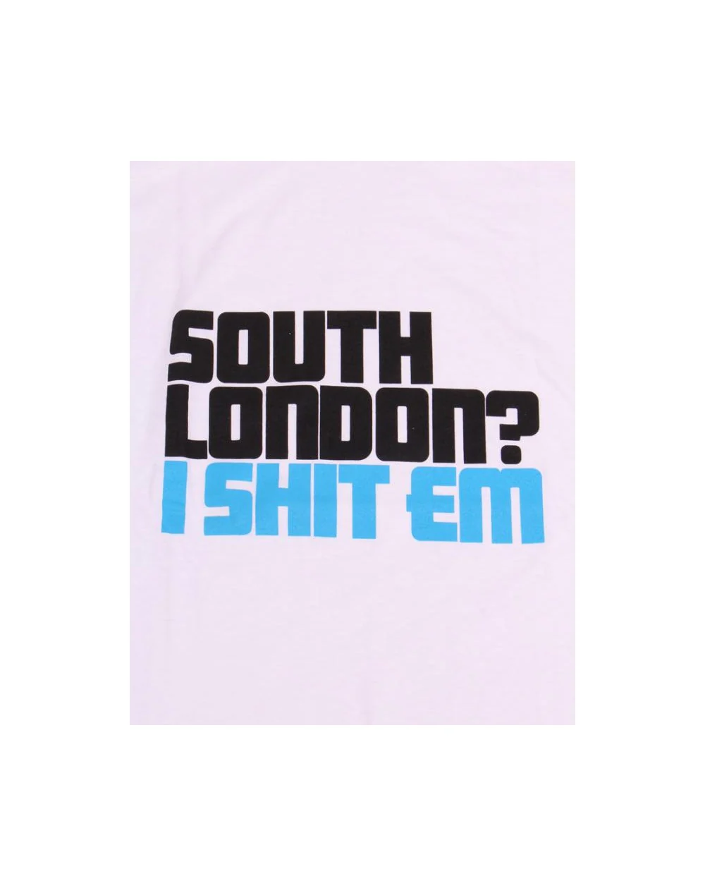80s Casual Classics South London I Shit Em T-shirt White - Image 2