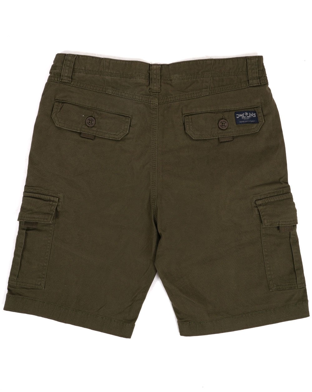 80s Casual Classics Taurus Cargo Shorts Olive - Image 2