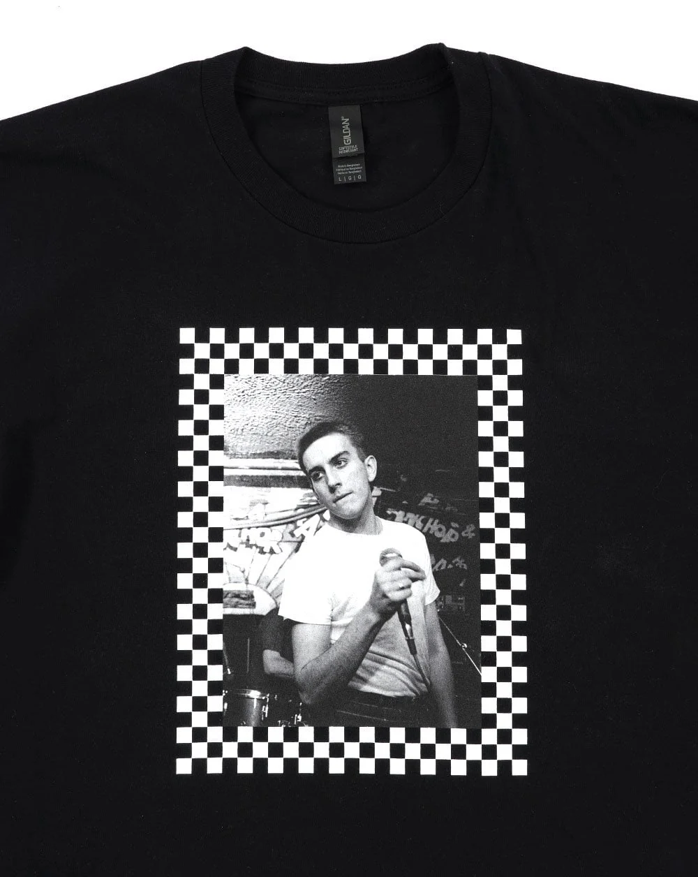 80s Casual Classics Terry Hall Tribute T Shirt Black - Image 2