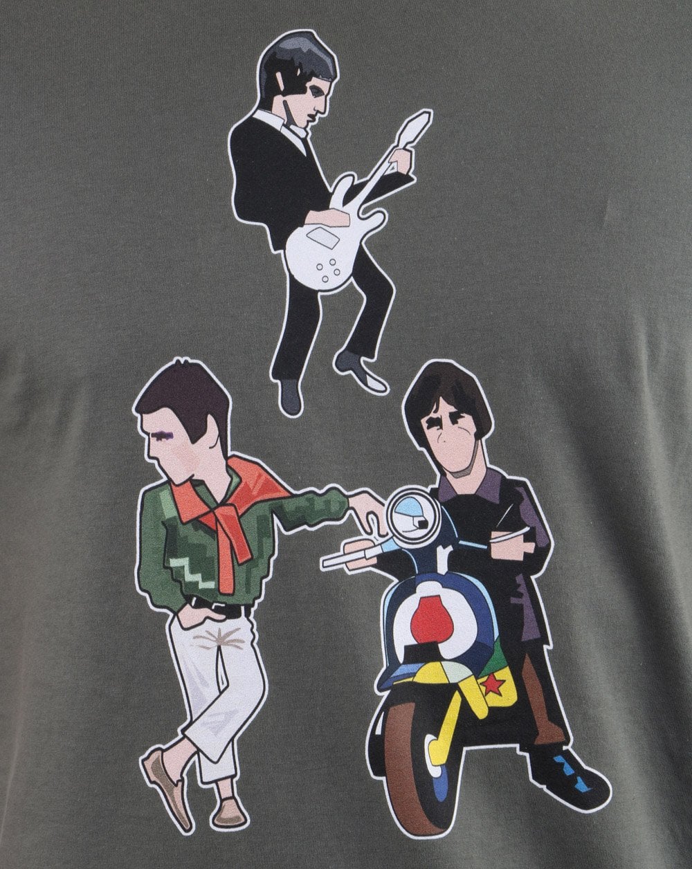 80s Casual Classics Weller T-shirt Green - Image 2