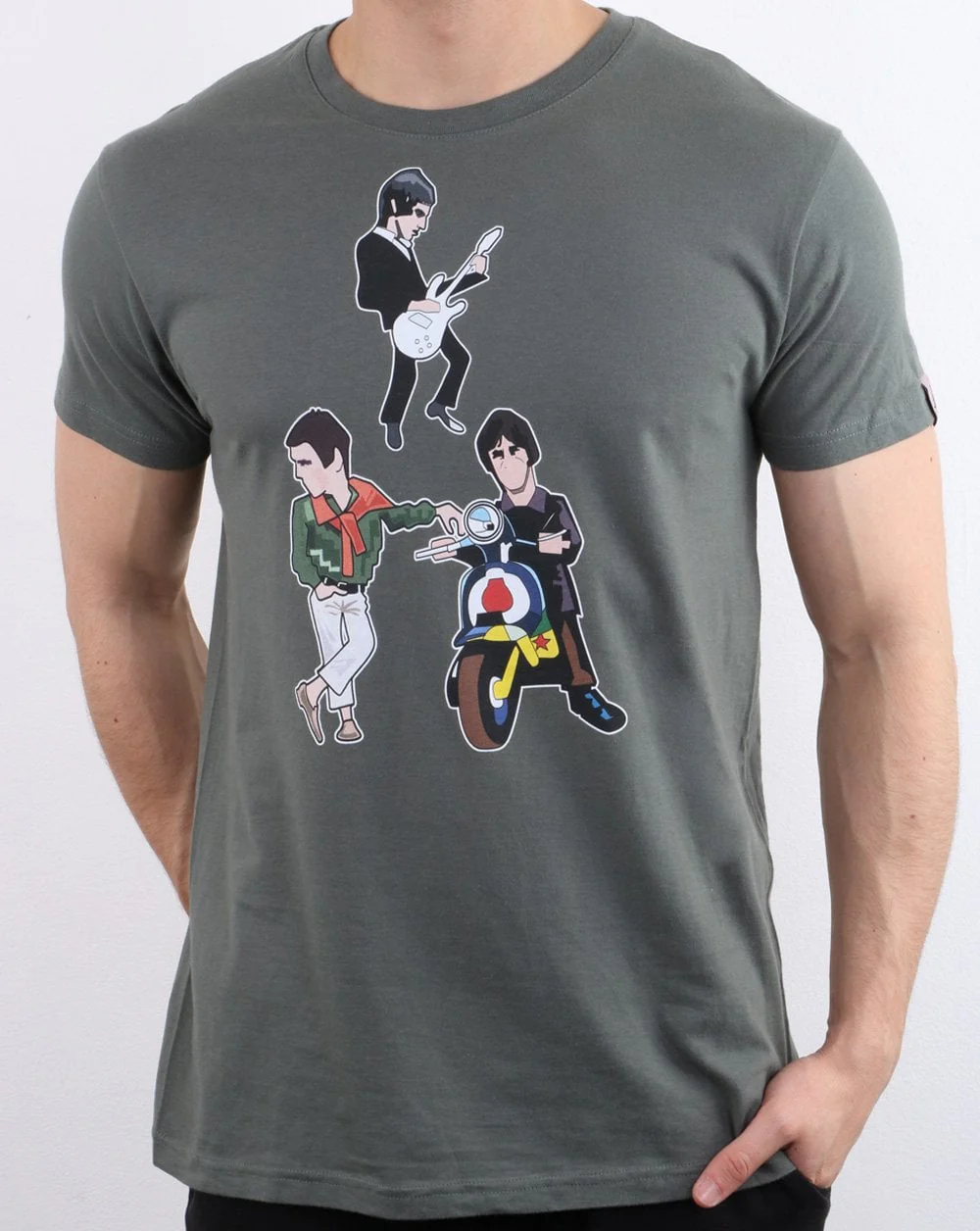 80s Casual Classics Weller T-shirt Green - Image 3