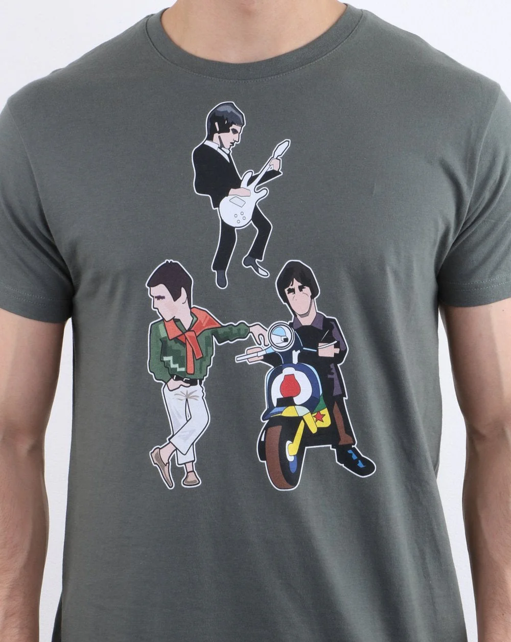 80s Casual Classics Weller T-shirt Green - Image 4