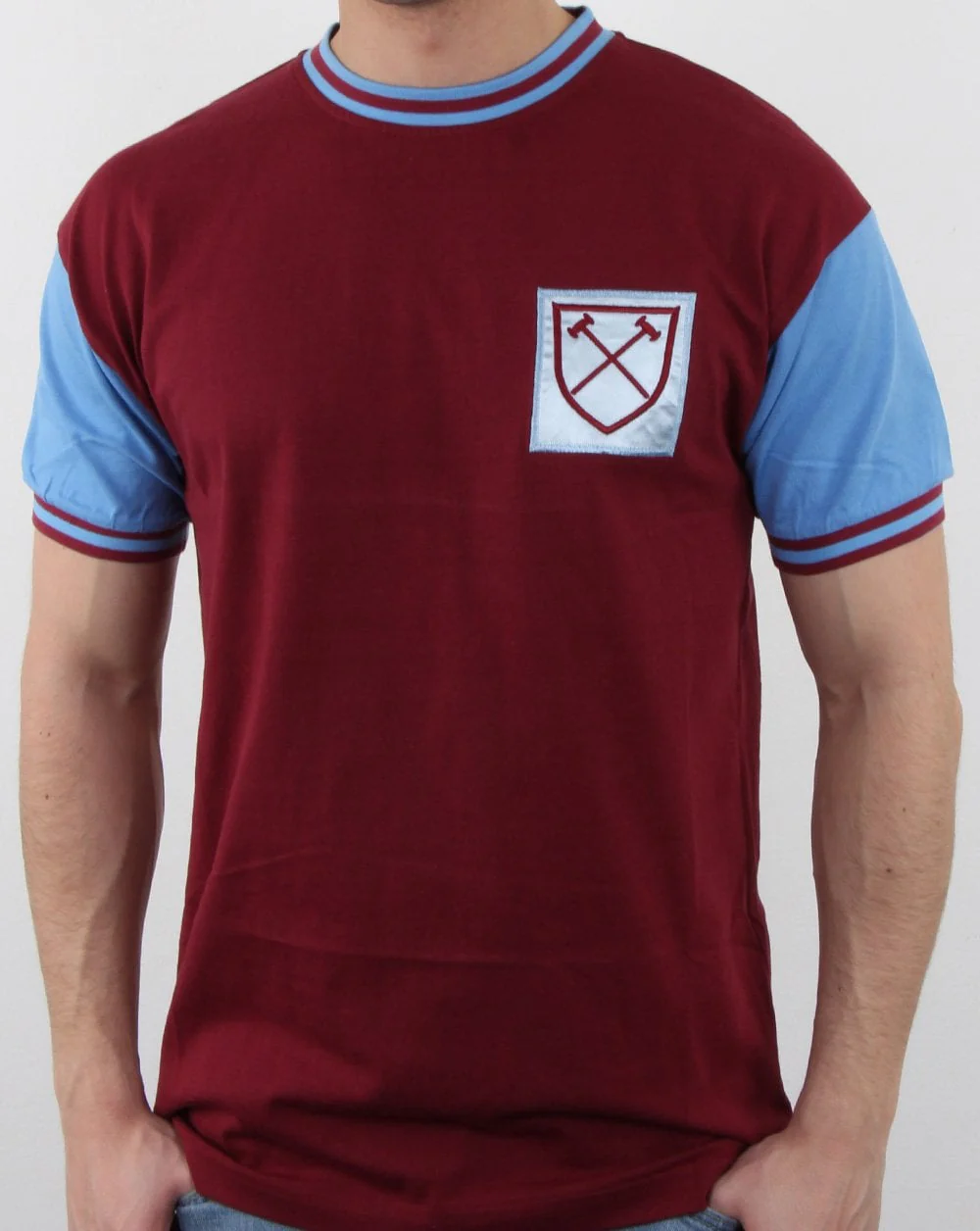80s Casual Classics West Ham 1966 Shirt Claret