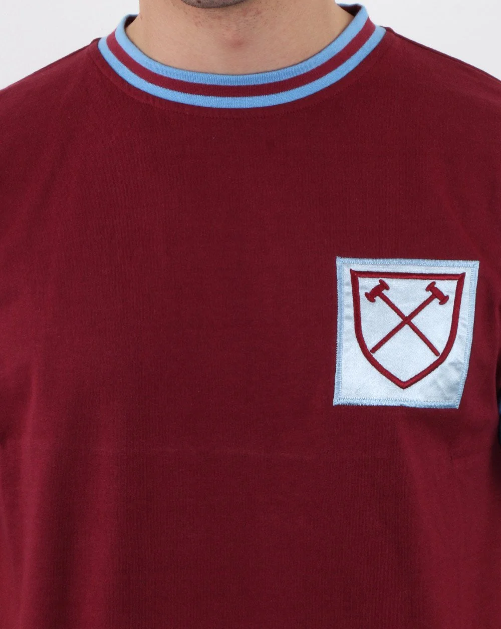 80s Casual Classics West Ham 1966 Shirt Claret - Image 2