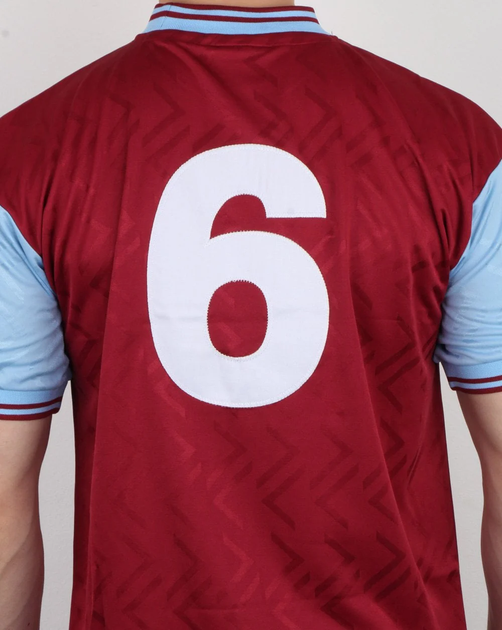 80s Casual Classics West Ham 1994 Shirt Claret - Image 3