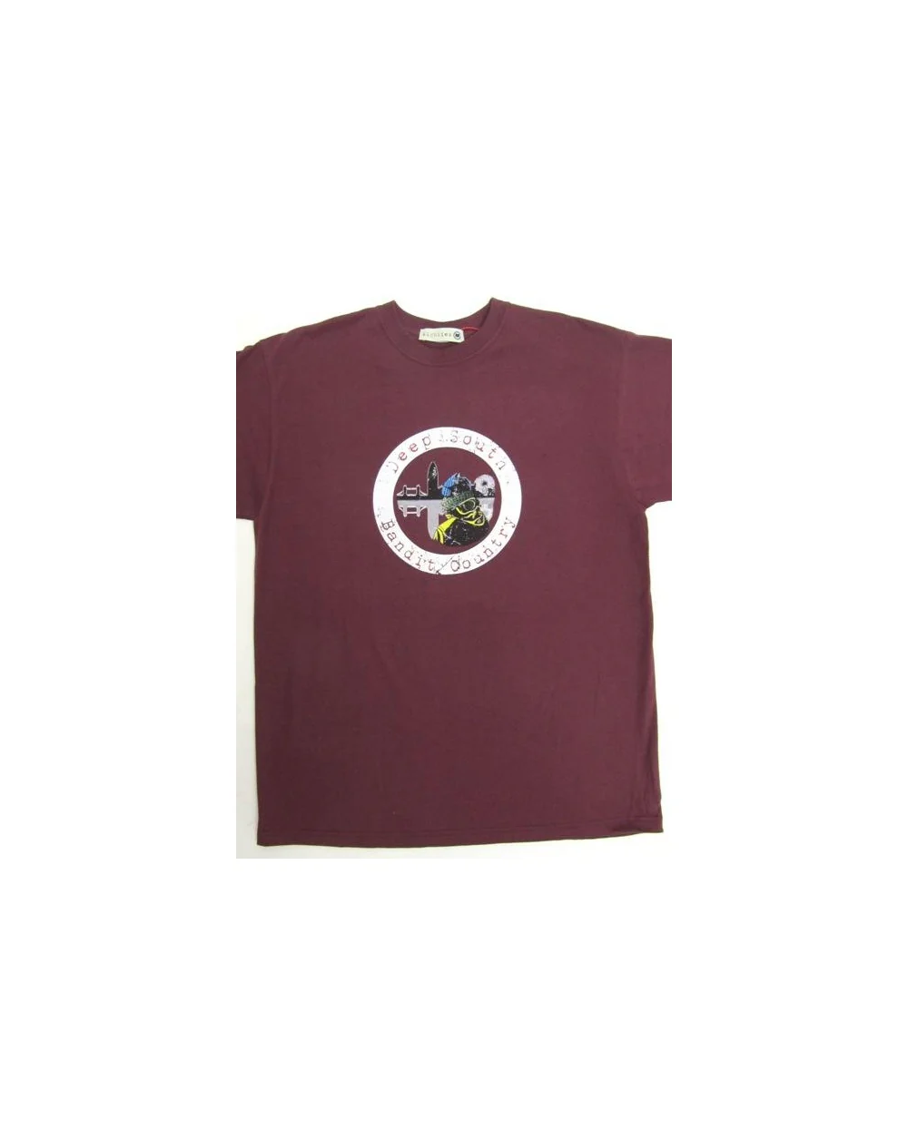 80s Casuals Bandit Country T-shirt Claret - Image 2