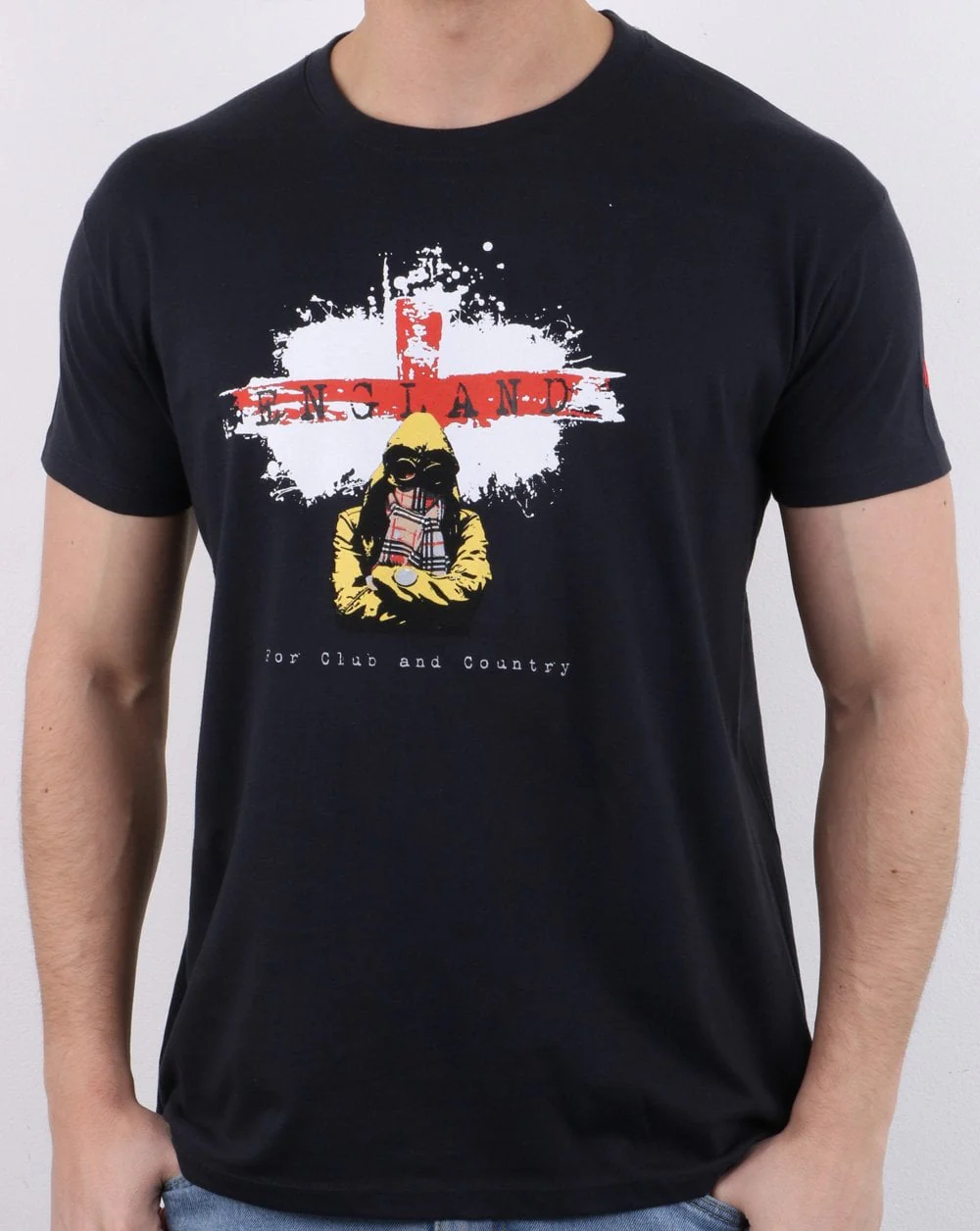 80s Casuals For Club And Country T-shirt Navy