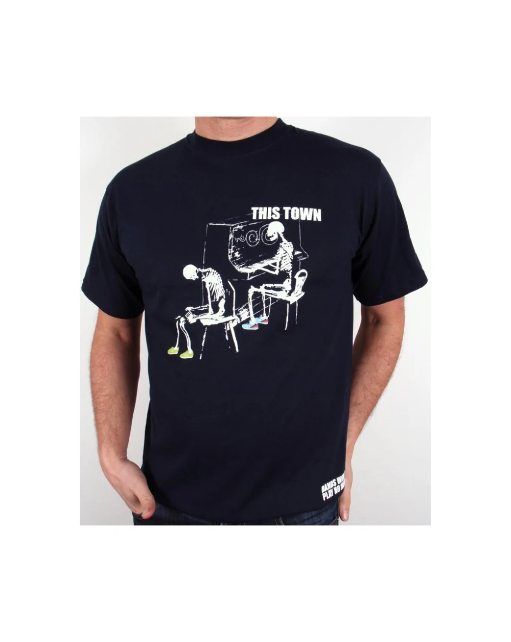 80s Casuals Ghost Town T-shirt Navy