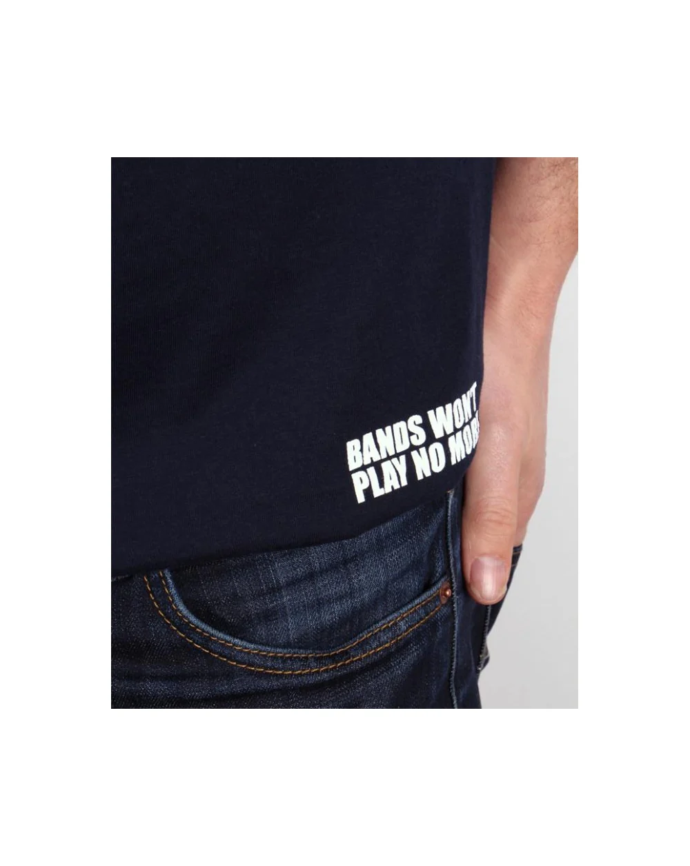 80s Casuals Ghost Town T-shirt Navy - Image 3