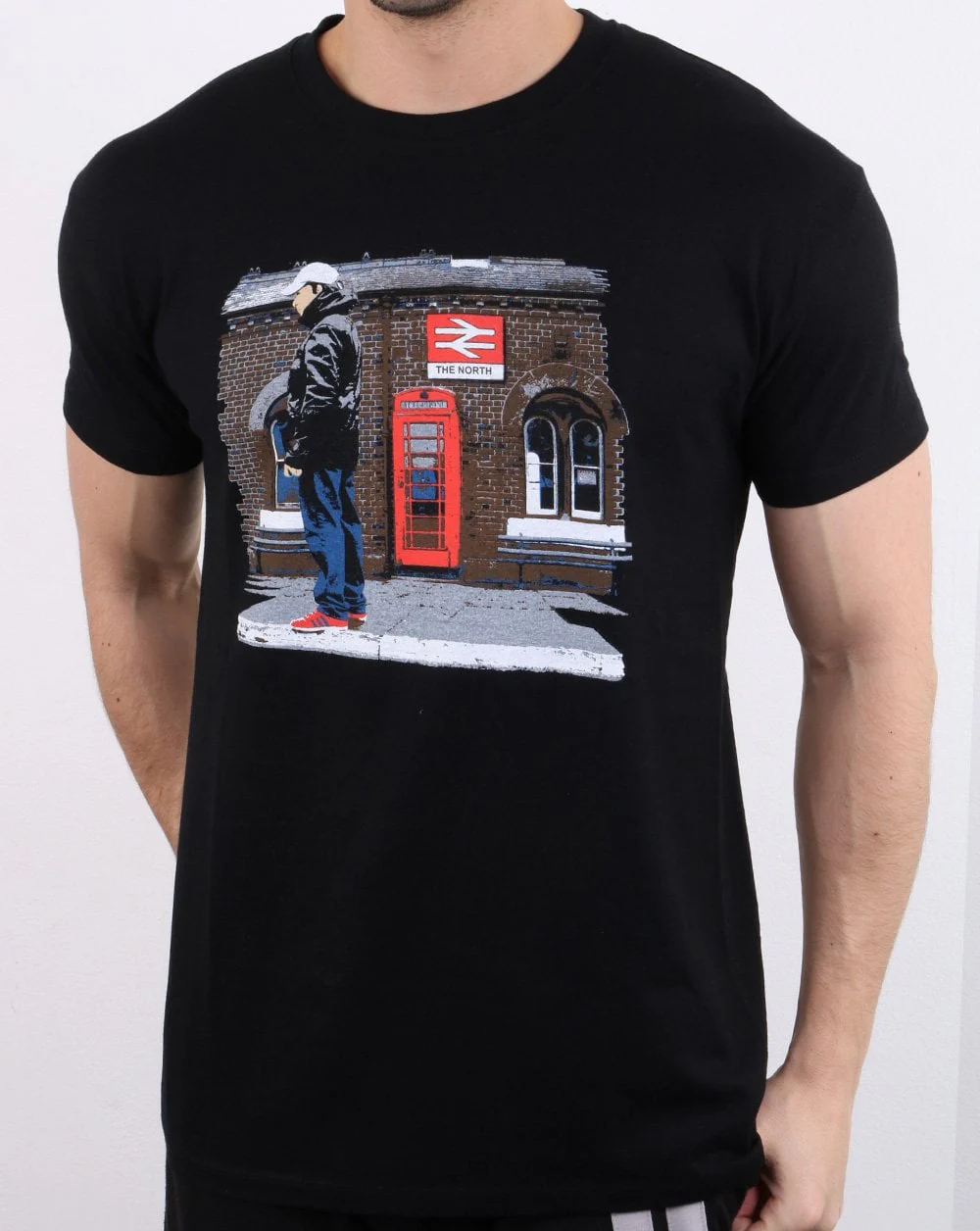 80s Casuals The North T-shirt Black - Image 2