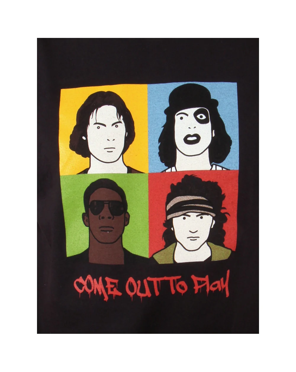 80s Casuals Warriors T Shirt Black - Image 2