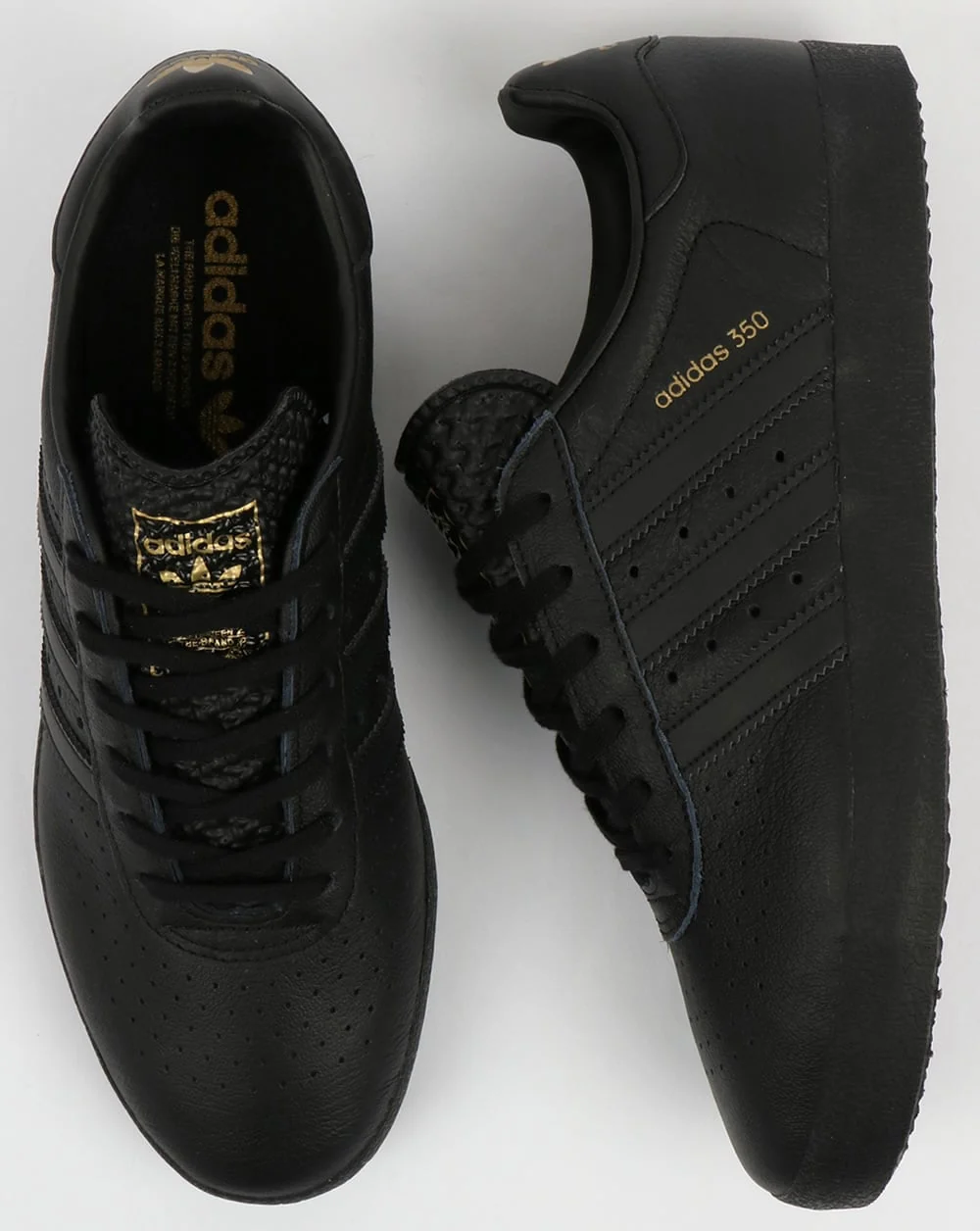 Adidas 350 Trainers Black - Image 2