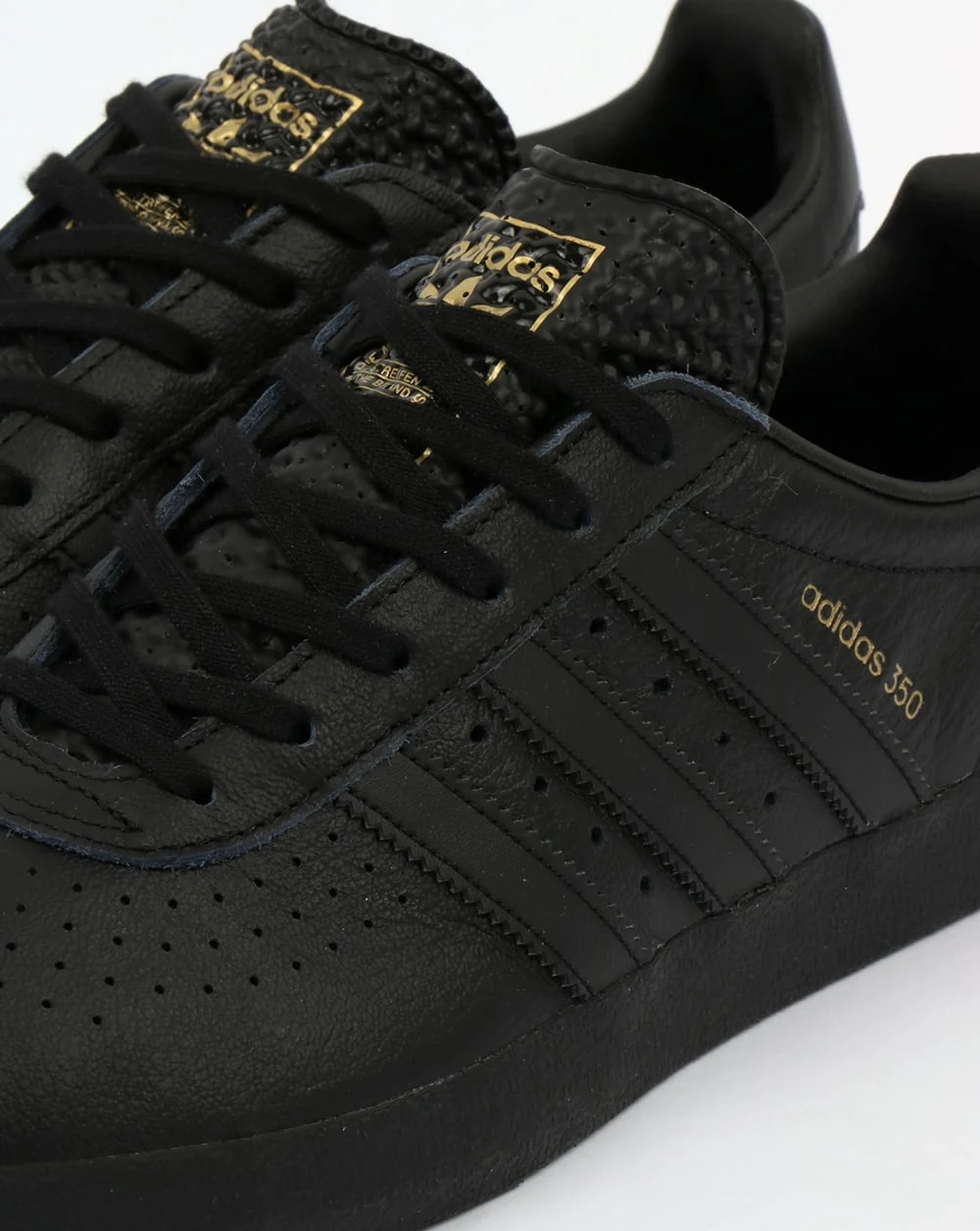 Adidas 350 Trainers Black - Image 3