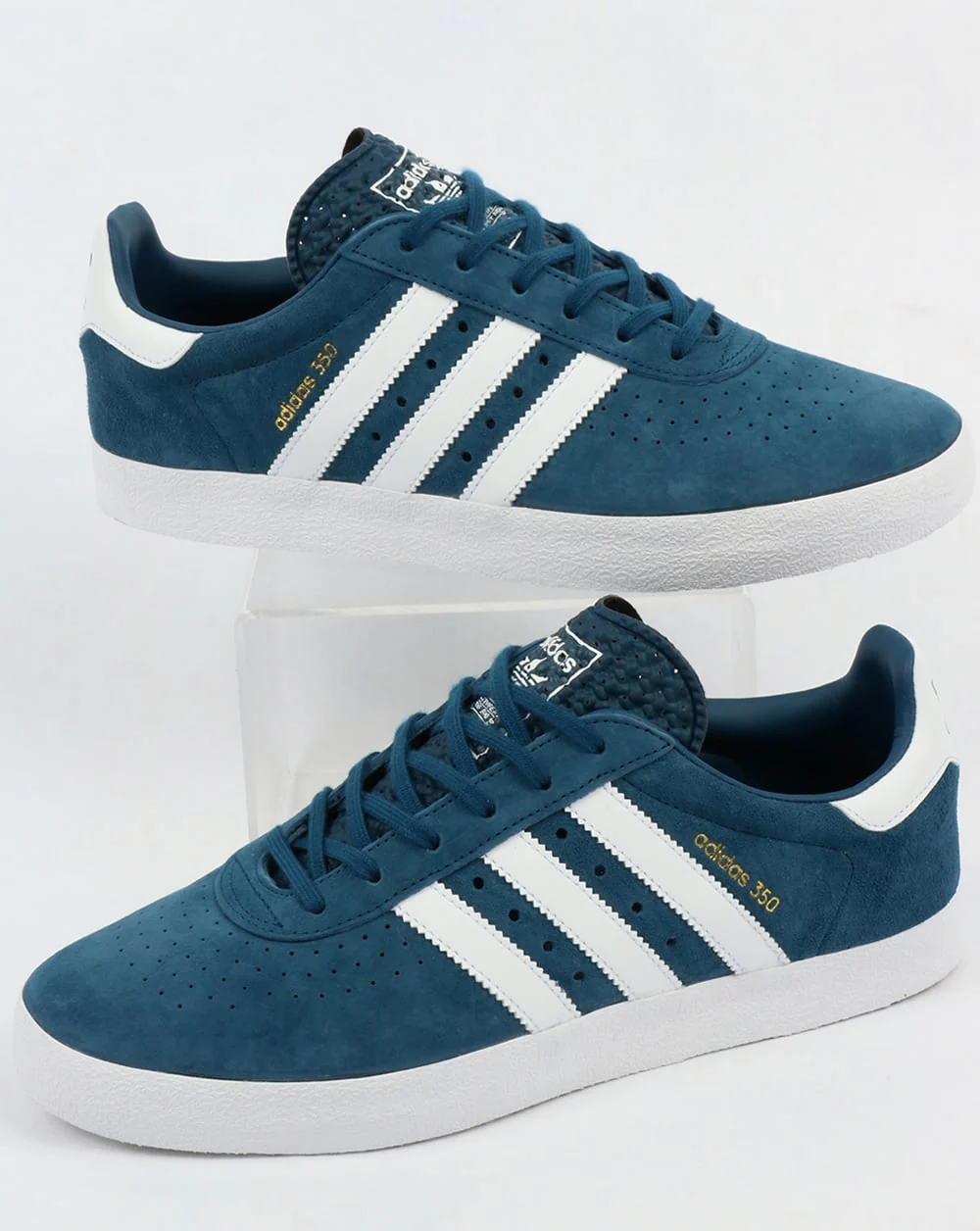 Adidas 350 Trainers Blue Night/White