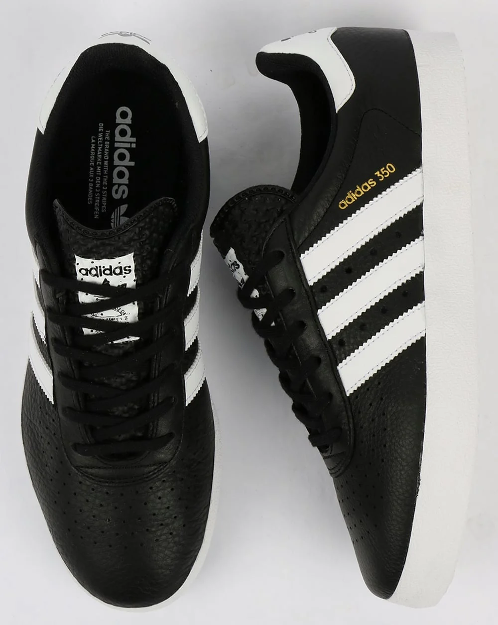 Adidas 350 Trainers classic Black/White - Image 2
