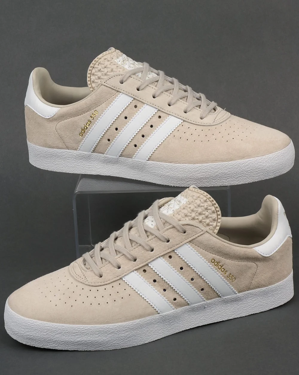 Adidas 350 Trainers Off White