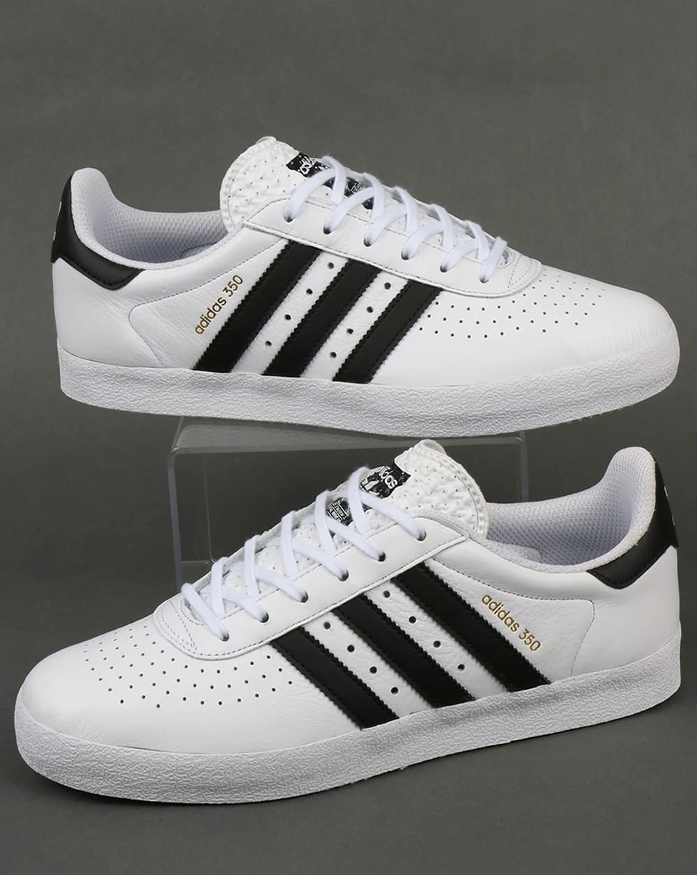 Adidas 350 Trainers White/Black