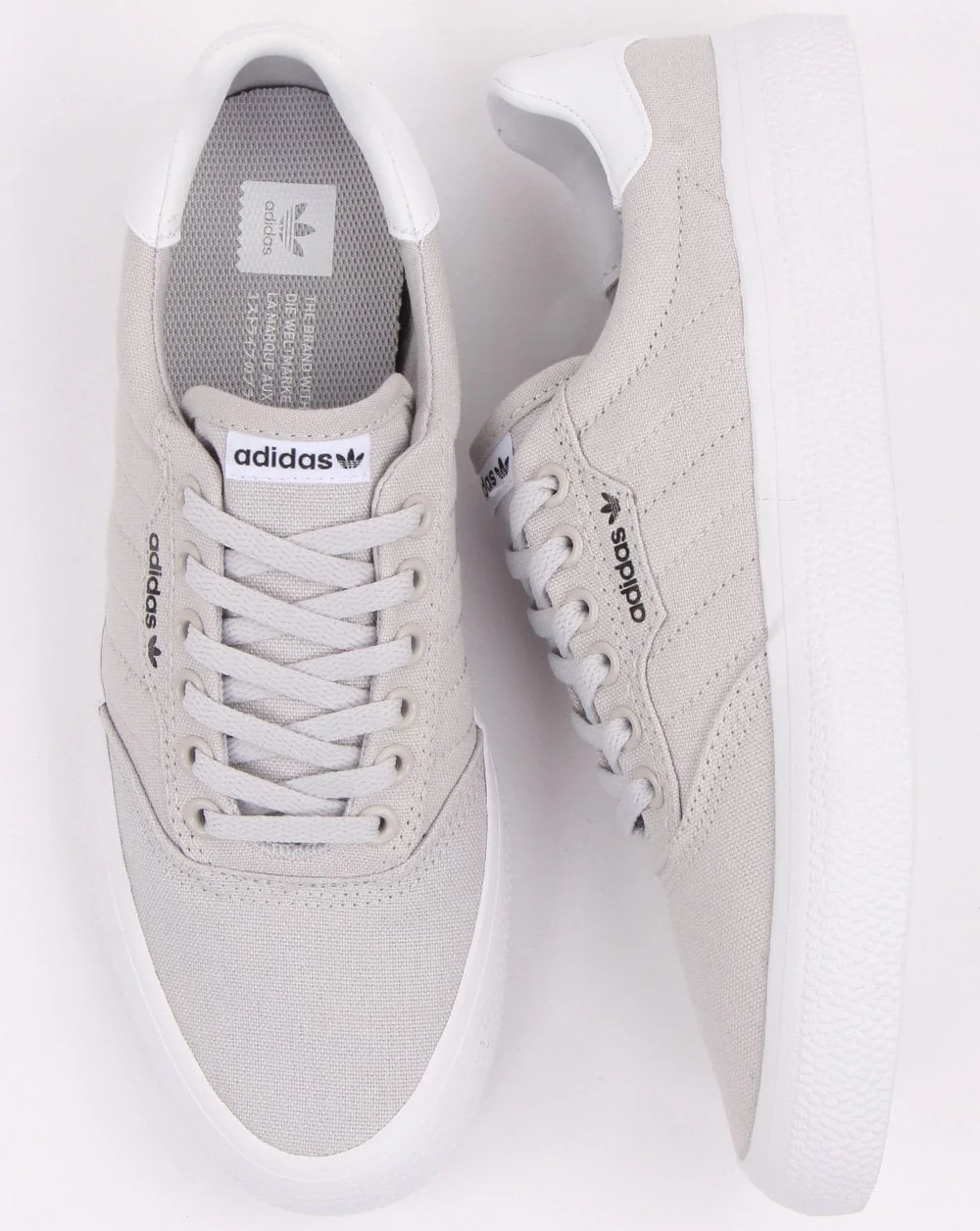 Adidas 3mc Trainers Light Solid Grey - Image 2
