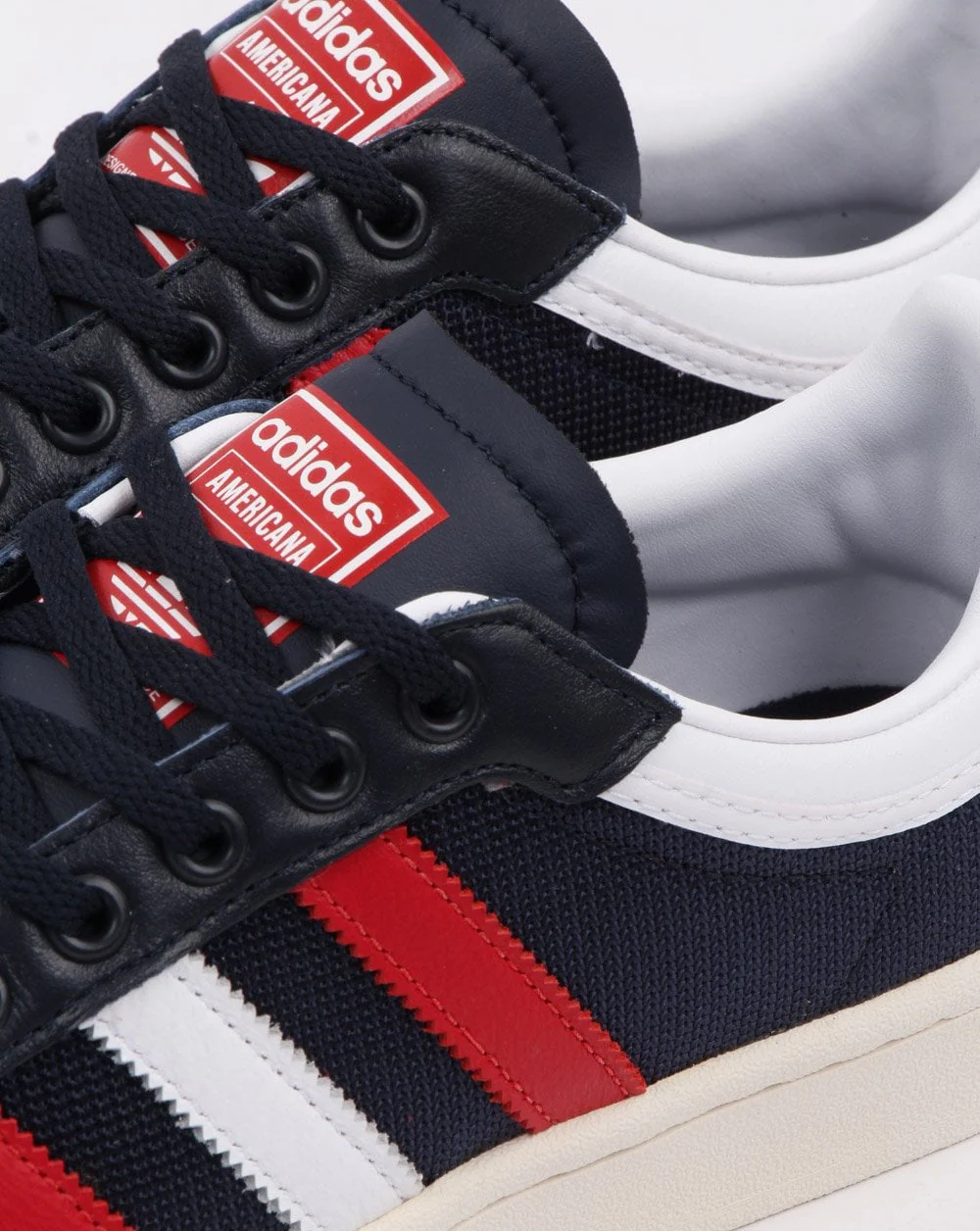Adidas Americana Low Trainers Navy/White/Red - Image 4