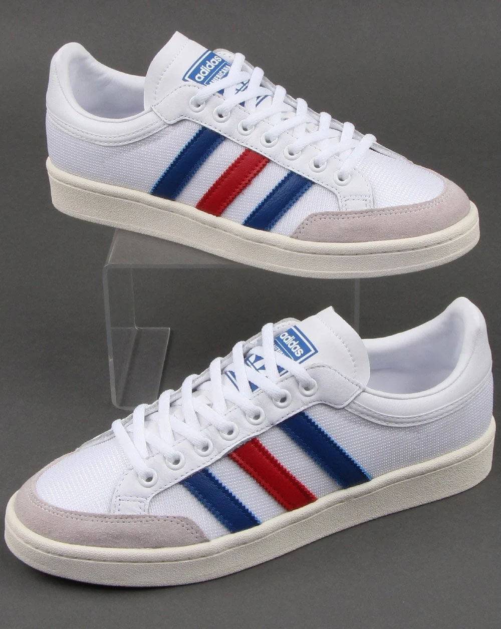 Adidas Americana Low Trainers White/Royal/Red