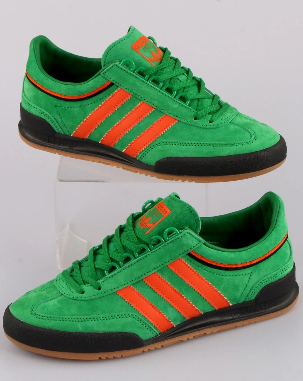 Adidas Atlantic Mk II Trainers Green/Orange - Image 2