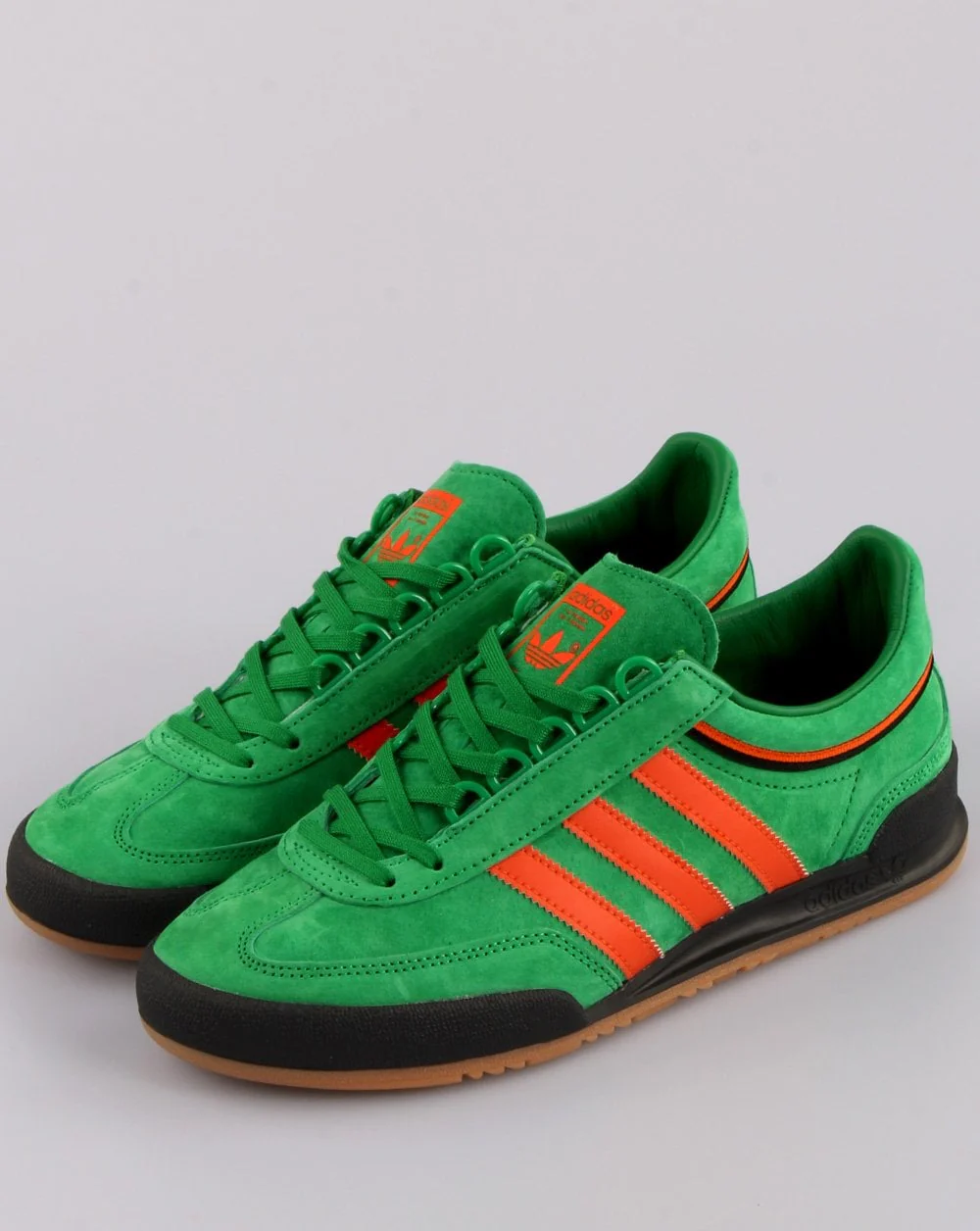 Adidas Atlantic Mk II Trainers Green/Orange - Image 4