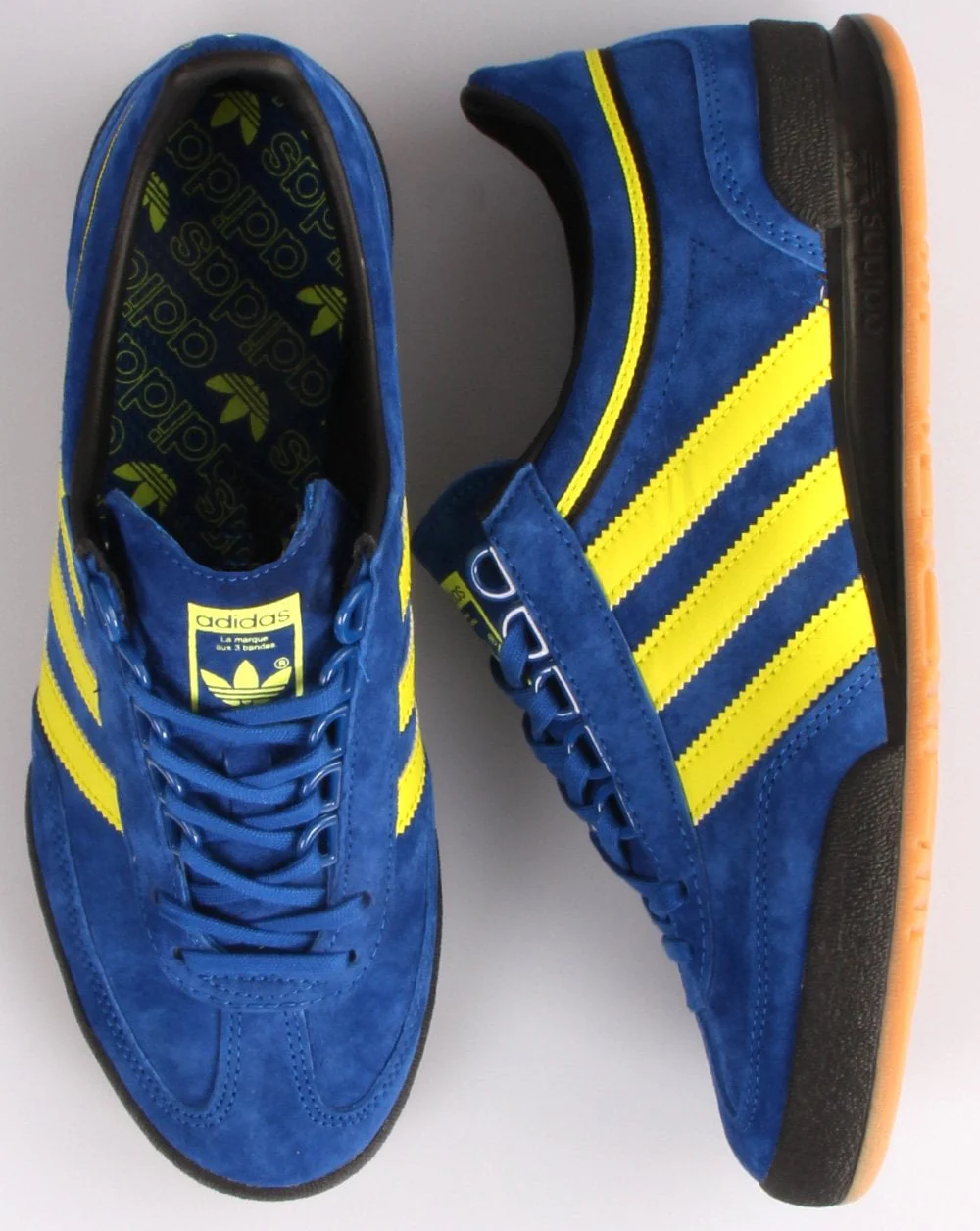 Adidas Atlantic Mk II Trainers Power Blue/Solar Yellow - Image 3