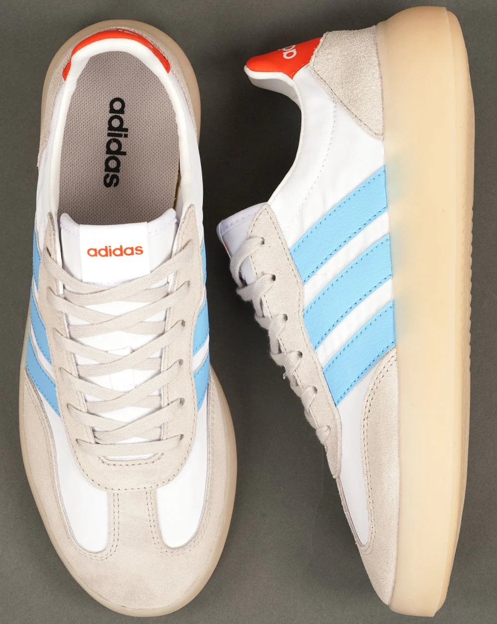 Adidas Barreda Decode Trainers Cloud White / Sky - Image 4