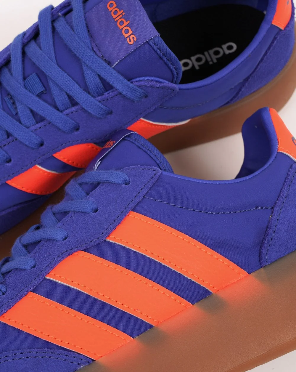 Adidas Barreda Decode Trainers Vibrant Blue Orange - Image 3