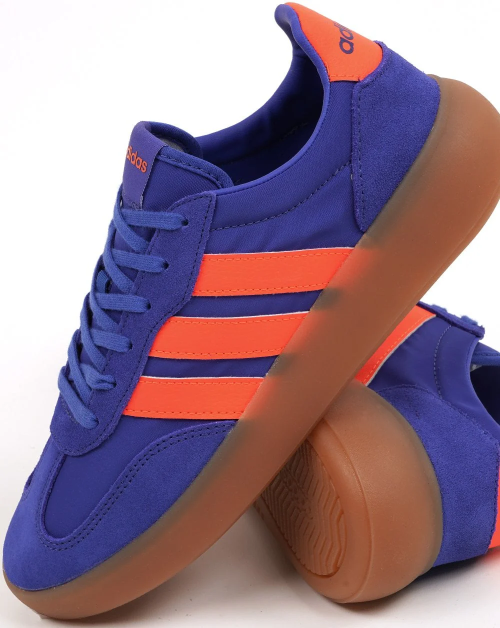 Adidas Barreda Decode Trainers Vibrant Blue Orange - Image 4
