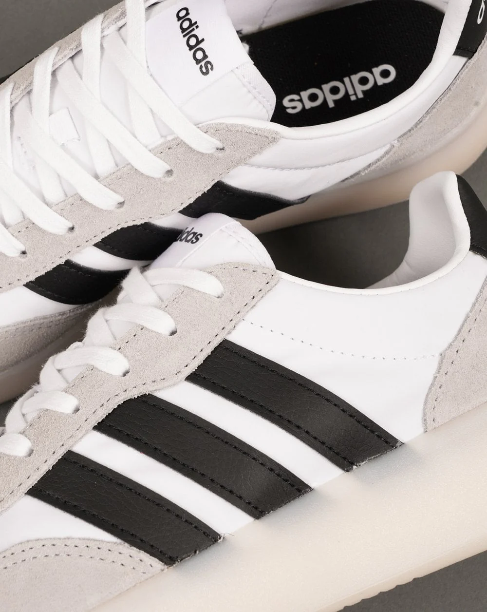 Adidas Barreda Decode Trainers White/Black/Grey - Image 3