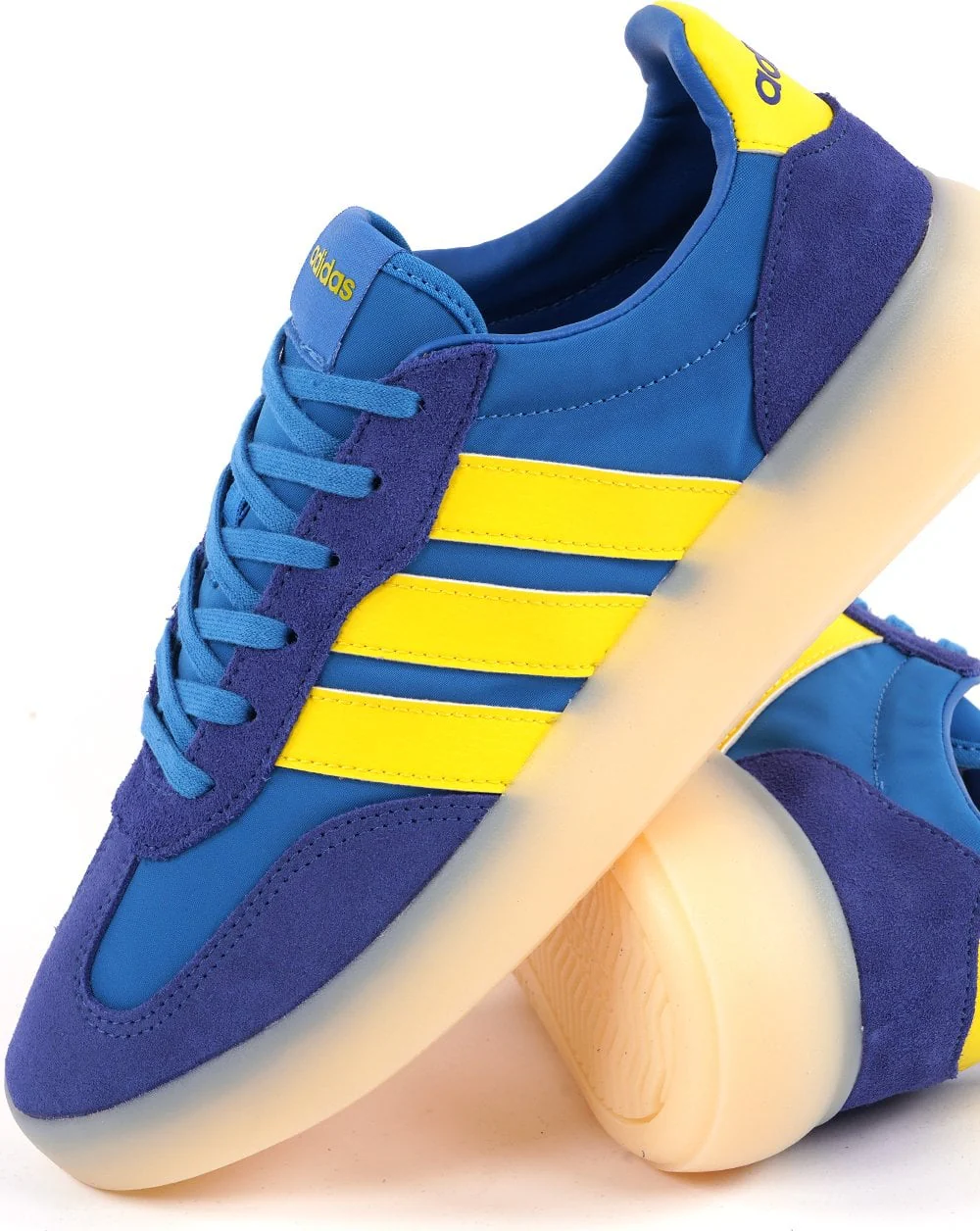 Adidas Barreda Trainers Royal Yellow Ice Sole