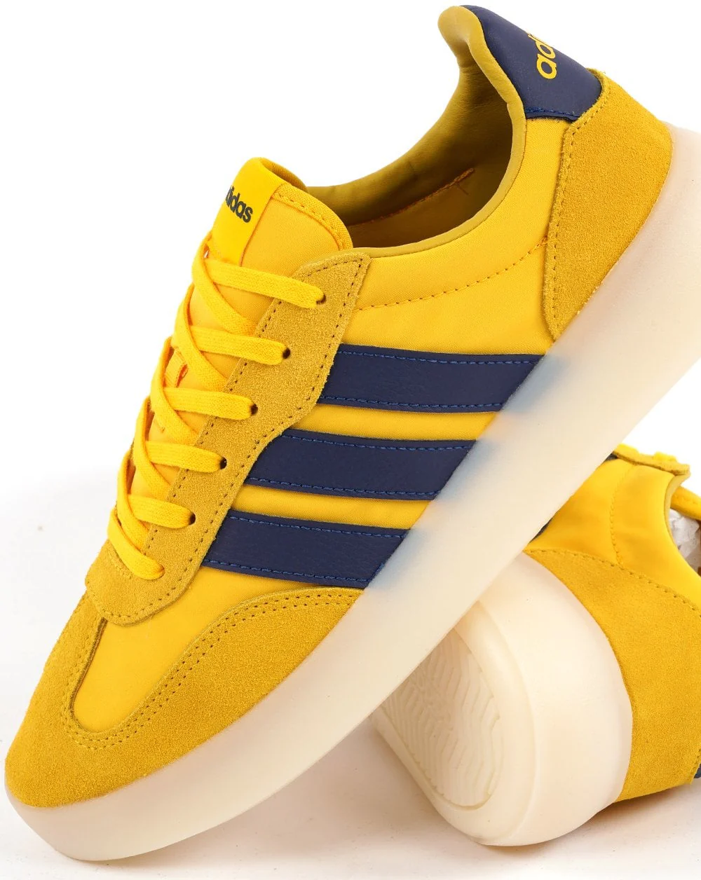 Adidas Barreda Trainers Yellow Navy Ice Sole