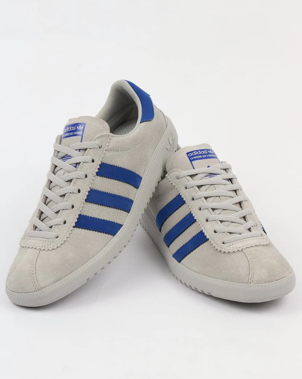 Adidas Bermuda Trainers Grey/Bold Blue - Image 3