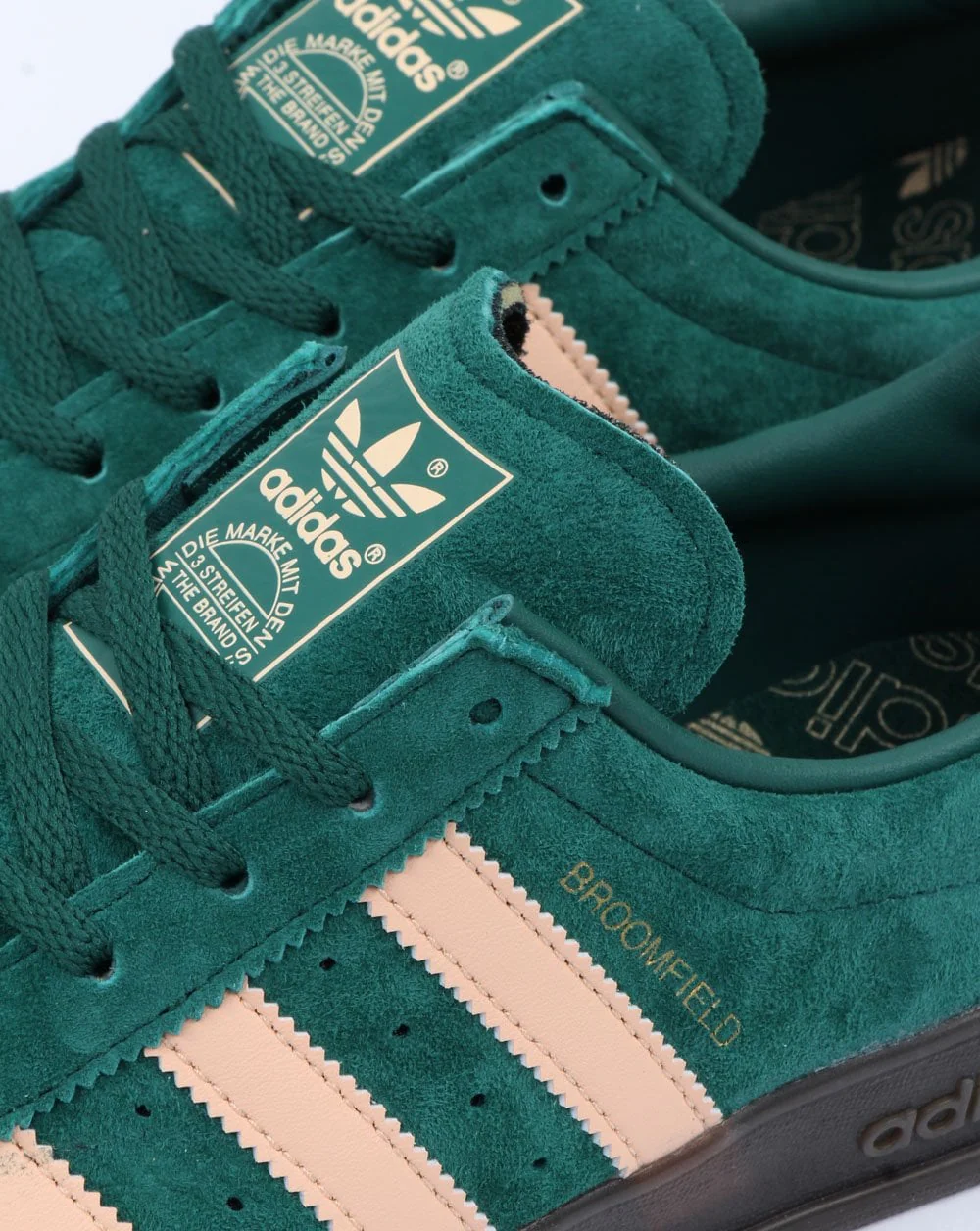 Adidas Broomfield Trainers Deep Green - Image 3