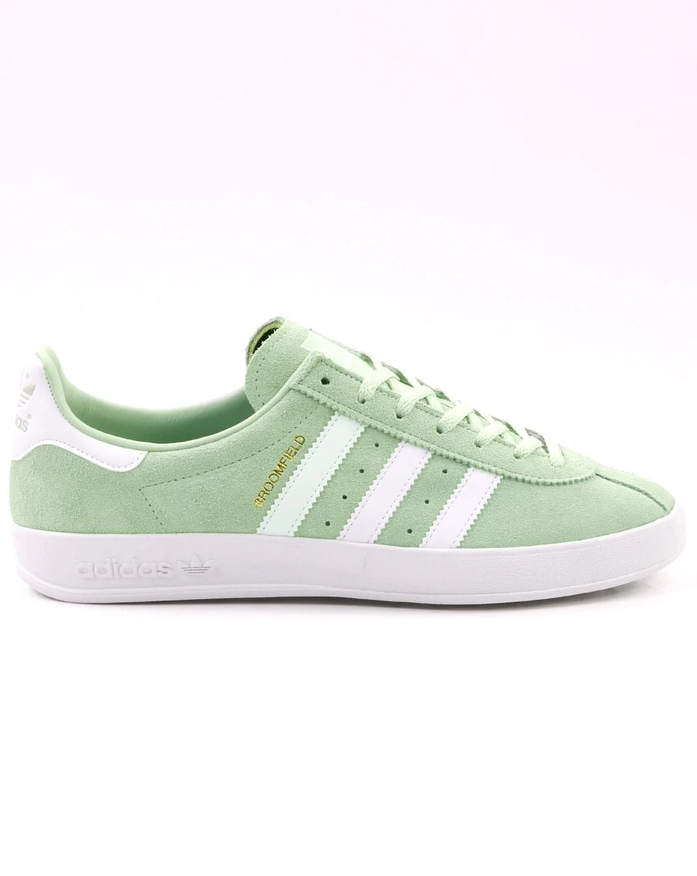 Adidas Broomfield Trainers Linen Green/White - Image 2