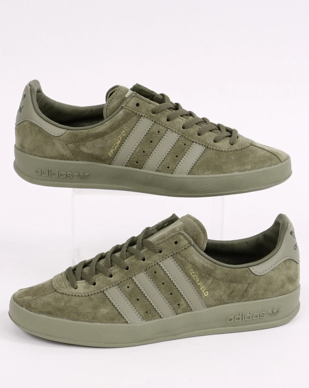 Adidas Broomfield Trainers Olive Green - Image 2